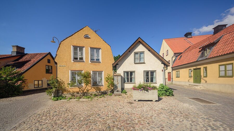 The Helge And ruin in Visby