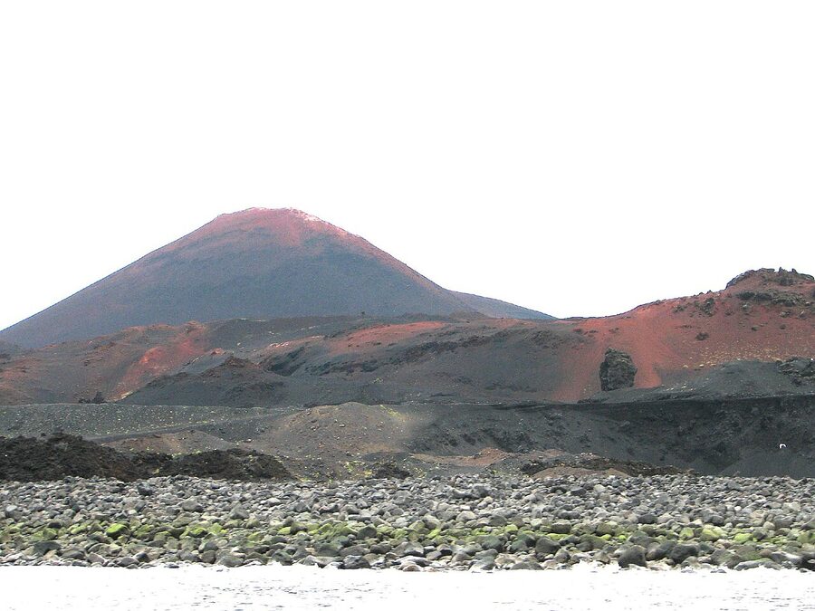 Eldfell crater on Heimaey today